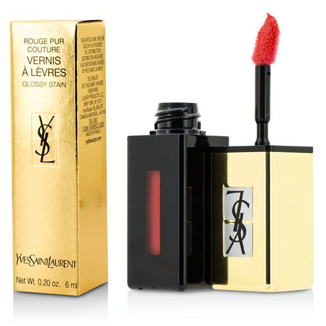 YSL Rouge Pur Couture Vernis a Levres Glossy Stain Review